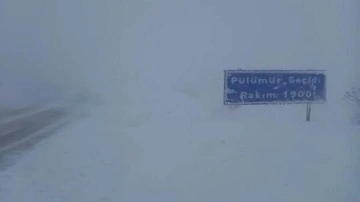 Valilik açıkladı! Tunceli-Erzincan yolu araç trafiğine kapatıldı