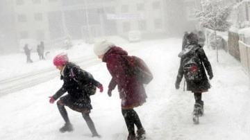 Yoğun kar yağışı nedeniyle 4 ilde okullara kar tatili