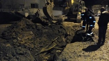 Yozgat'ta iş makinesi doğalgaz borusunu deldi, kentin gazı kesildi!